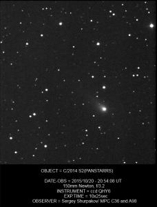 20 october 2014 S2 PANSTARRS_150mm_2015_10x25sek.jpg